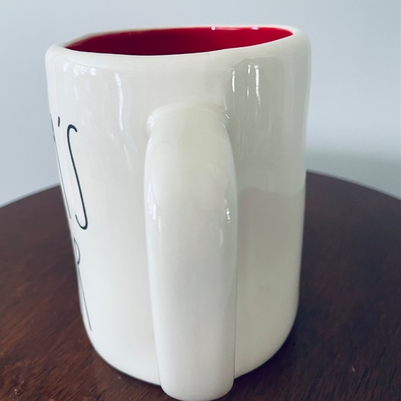 Rae Dunn "SANTA'S HELPER" Christmas mug, Rae Dunn Christmas Mug, Rae Dunn Mug - Picture 3 of 5